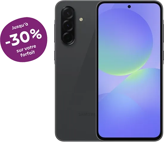 Jusqu'à -30% sur votre forfait